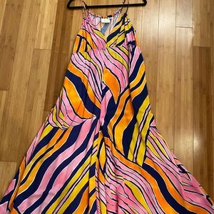 Bright flirty jumpsuit